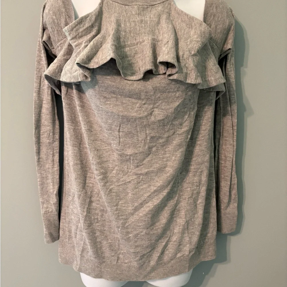 Chelsea28 Heather Gray Knit Top